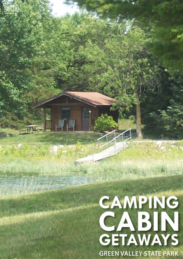 Take a quick weekend getaway with a camping cabin at Green Valley State Park | Iowa DNR
